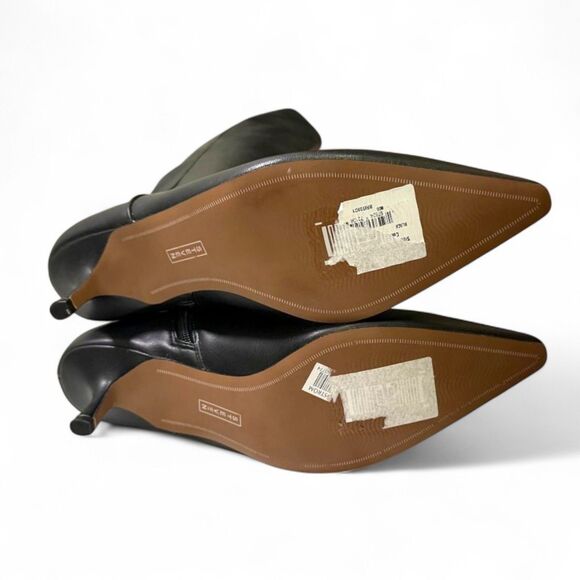 STEVEN By Steve Madden Britt Black kitten heel Knee Boots, NWOT! Size 11 - Picture 7 of 9